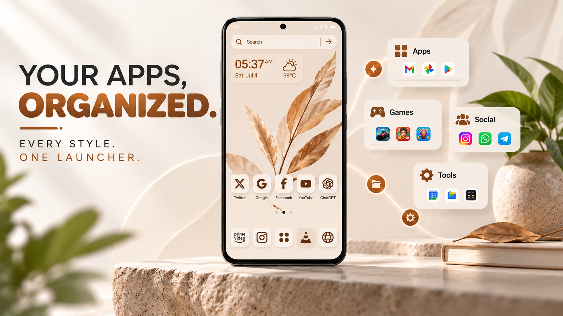 Free Android launcher