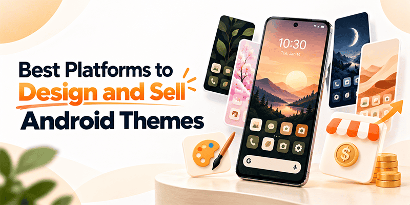 Best Platforms to Design and Sell Android Themes